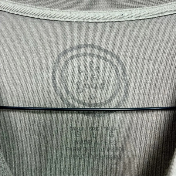 Life is Good Men Sz L Brown T Shirt The Goodfather Fathers Day Dad Gift EUC - Picture 9 of 9